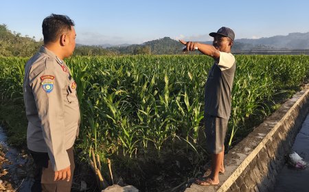 Polres Malang Gandeng Warga Jaga Pangan agar Tetap Stabil