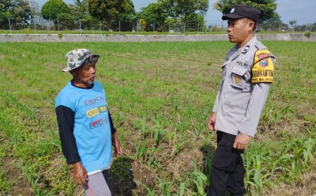 Polisi Malang Turun ke Petani, Kawal Program Pangan hingga Tingkat Desa